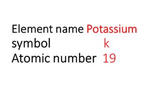 k = 2 L = 8, M = 9potassium belongs to s-blocks element Electronic configuration of potassium is 1s²,2s²,2p⁶,3s²,3p⁶,3s¹